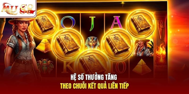 Hệ số thưởng tăng theo chuỗi kết quả liên tiếp Hệ số thưởng tăng theo chuỗi kết quả liên tiếp